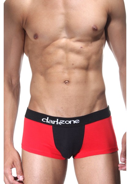 Red Yinyang Design Erkek Boxer Dzn2416Krz