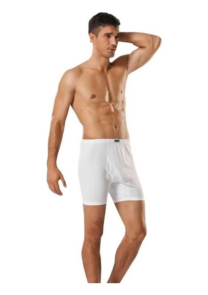 Erkek 0110 Beyaz Erkek Boxer Arjantin