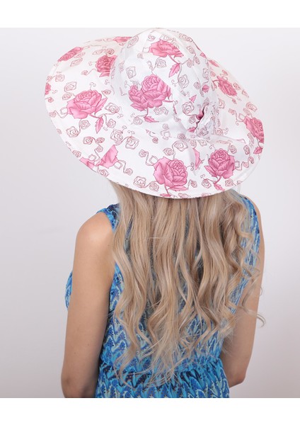 Kadın Çiçek Desenli Şapka fiyatları