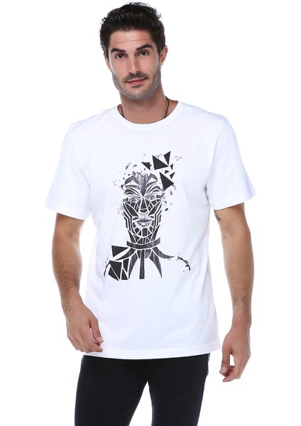 Wild Spirit Bisiklet Yaka T-Shirt