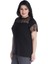 Robası Ve Kolları Dantel Detaylı Viskon T-Shirt 23442-m 2
