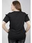 Bedeni Püskül Detaylı Örme T-Shirt 23573-m 4