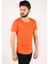 Bisiklet Yaka Turuncu T-shirt 2308 2