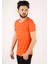 Bisiklet Yaka Turuncu T-shirt 2308 3