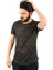 Lazer Kesim Yırtık Füme T-Shirt 2468 3