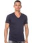 Lacivert V Basic T-Shirt Dzn8614Lcv 1
