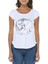 Woman And Wolf Geniş Bisiklet Yaka T-Shirt 2