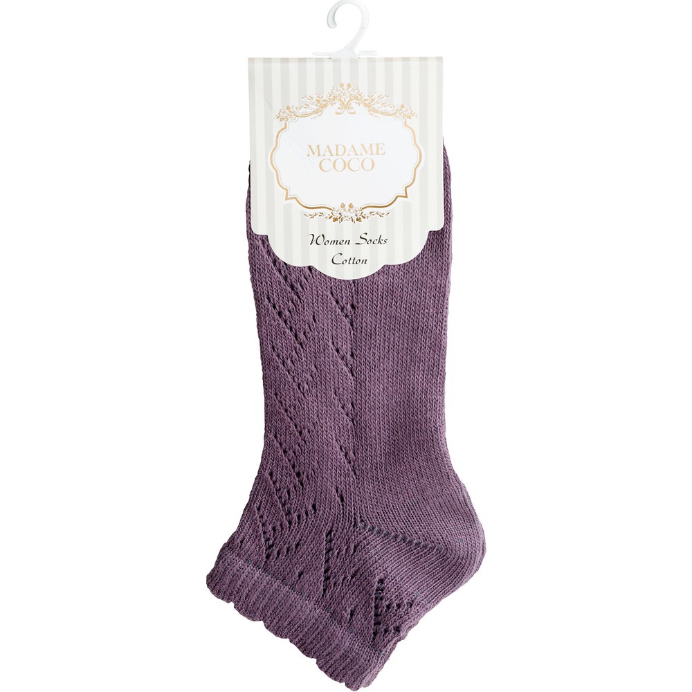 Madame Coco File Patik Bayan Çorap Mürdüm Fiyatı Madame Coco File Patik Bayan Çorap Mürdüm Fiyatı