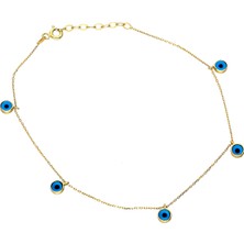 Glorria Altın Göz Halhal