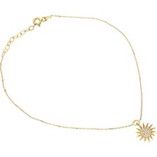 Glorria Altın Güneş Halhal Vk0673