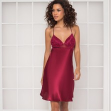Pierre Cardin 4285 Saten Gecelik Sabahlık Takım