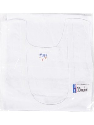 Seher Yıldızı Erkek Atlet Pamuk Beyaz Renk S Beden Nefes Alabilir Özellikli