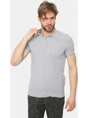 Cazador Erkek Polo Yaka Battal T-Shirt Siyah 4613