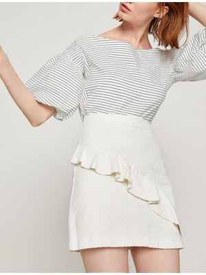 Koton Kadın Fırfır Detaylı Etek