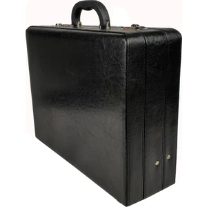 Bond Evrak Çanta Çift Körüklü Siyah