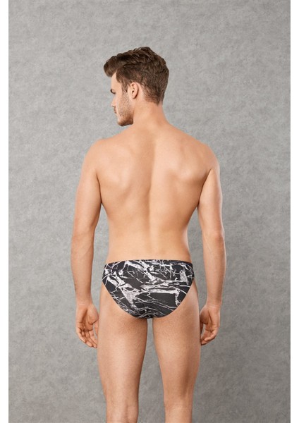Imprimé Erkek Slip MARBLE 1271