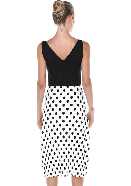 Kadın Puantiyeli Elbise modelleri