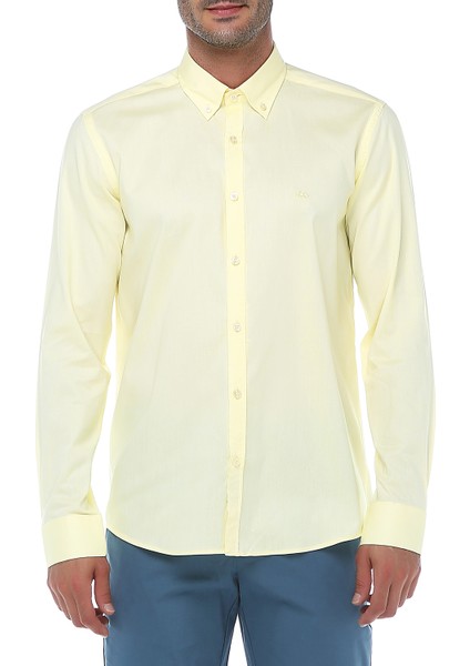 Slim Fit Düz Uzun Kol Gömlek fırsatları