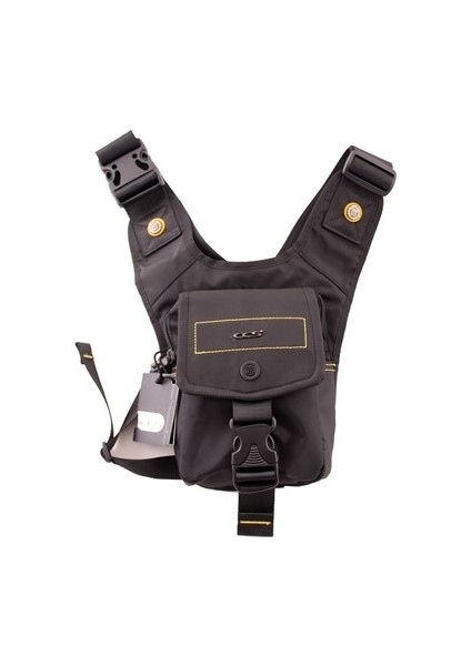 31034 Bacak Bağlamalı Bel Çantası Siyah