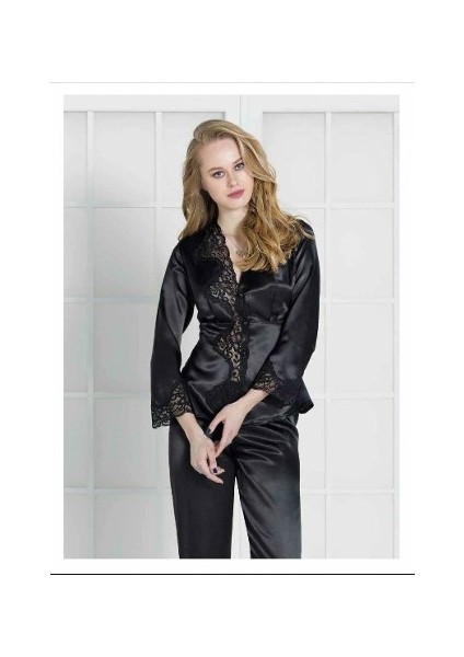 1160 Saten Pijama Takımı
