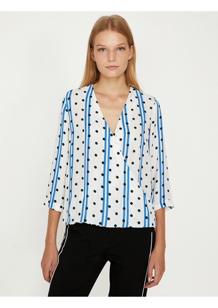 Kadın Puantiyeli Bluz fiyatları