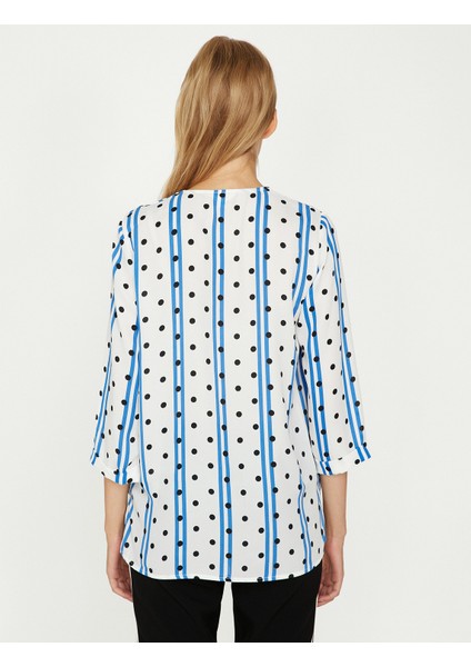 Kadın Puantiyeli Bluz fırsatları