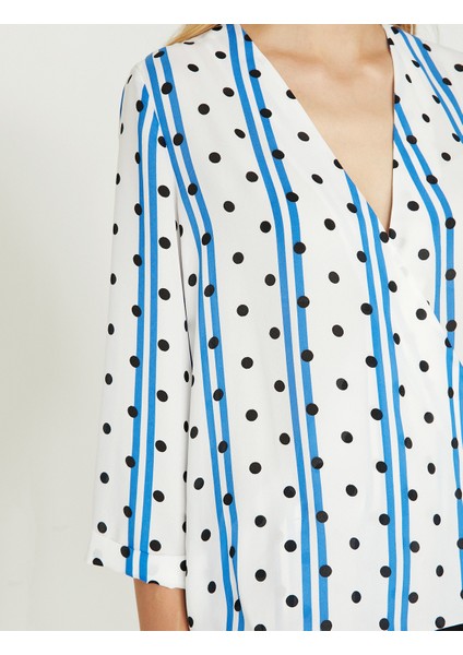 Kadın Puantiyeli Bluz indirimleri