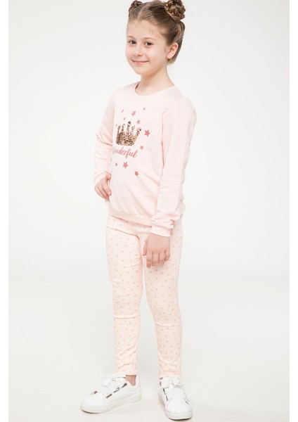Kalp Baskılı Skinny Fit Tayt J0260A618AU