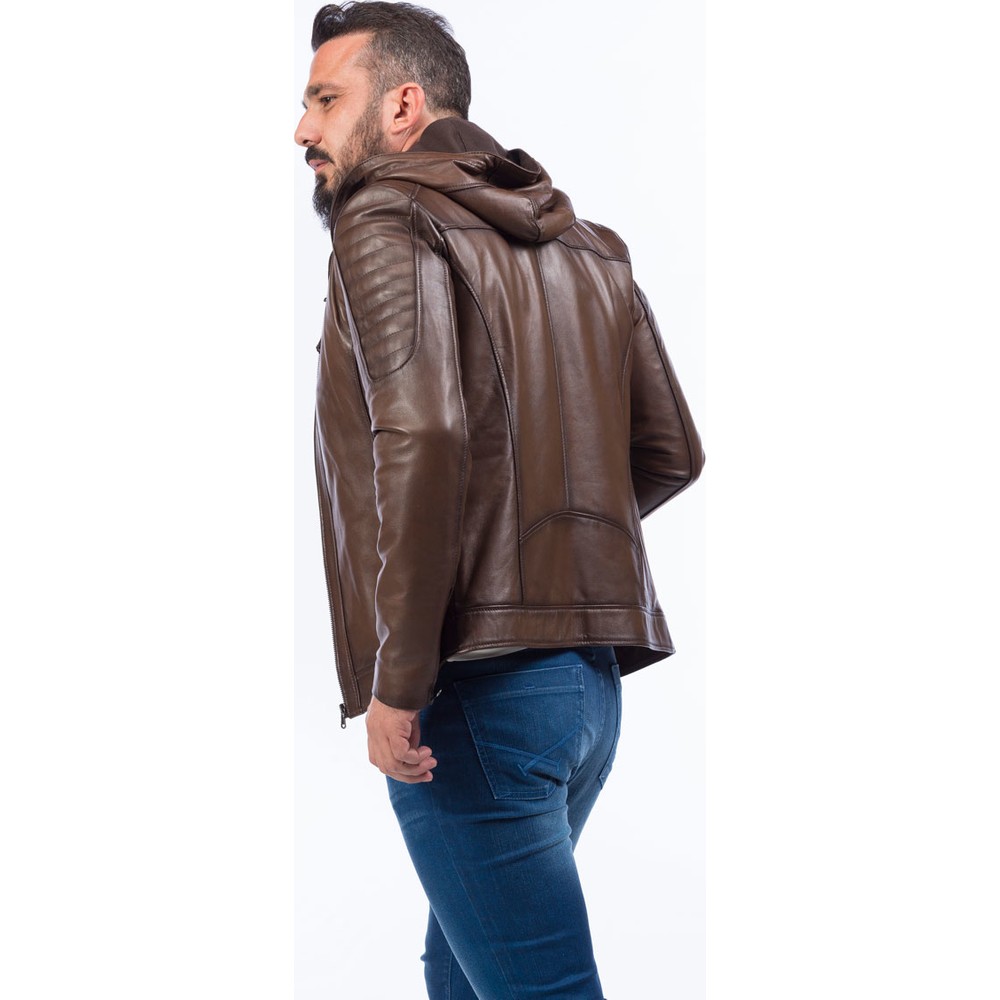 E1055 Hakiki Kuzu Derisi Erkek Mont Fiyatı