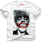 Tshirthane Joker Beyaz Erkek T-Shirt