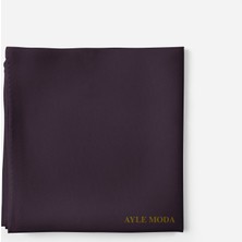 Sedef Patlican Moru Şifon Şal Sedef 72x200