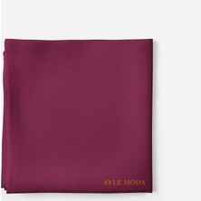 Sedef Patlican Rengi Şifon Şal Sedef 72x200