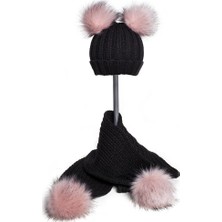 Baby Dora Triko Atkı & Bere Takım