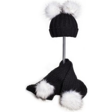 Baby Dora Triko Atkı & Bere Takım