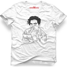 Tshirthane Riverdale Cole Sprouse Playing Beyaz Erkek T-Shirt