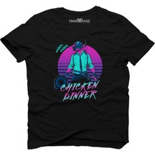 Tshirthane Pubg Night Club Siyah Erkek T-Shirt