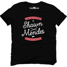 Tshirthane Shawn Mendes Best Mistakes Siyah Erkek T-Shirt
