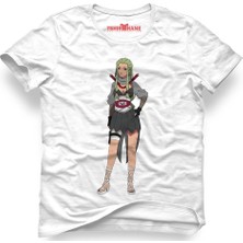 Tshirthane Naruto Kakashi Manga Anime Beyaz Erkek T-Shirt
