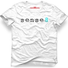 Tshirthane Sensei8 Beyaz Erkek T-Shirt