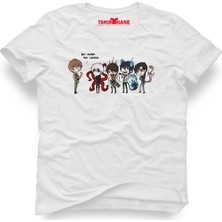 Tshirthane Death Note Deathnote Beyaz Erkek T-Shirt
