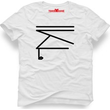 Tshirthane Türk Boyları Alkaevli Beyaz Erkek T-Shirt