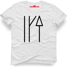 Tshirthane Türk Boyları Bayat Beyaz Erkek T-Shirt