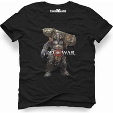 Tshirthane God Of War Siyah Erkek T-Shirt