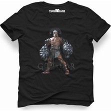 Tshirthane God Of War Siyah Erkek T-Shirt
