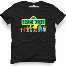 Tshirthane Porsche Siyah Erkek T-Shirt