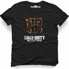 Tshirthane Call Of Duty Black Ops Siyah Erkek T-Shirt