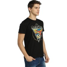 Bant Giyim Piramit Siyah Erkek T-Shirt