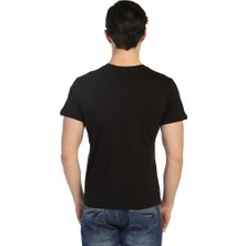 Bant Giyim Flash Siyah Erkek T-Shirt