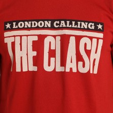 Bant Giyim The Clash Kırmızı Erkek T-Shirt