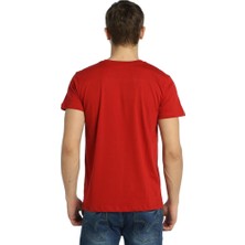 Bant Giyim The Clash Kırmızı Erkek T-Shirt